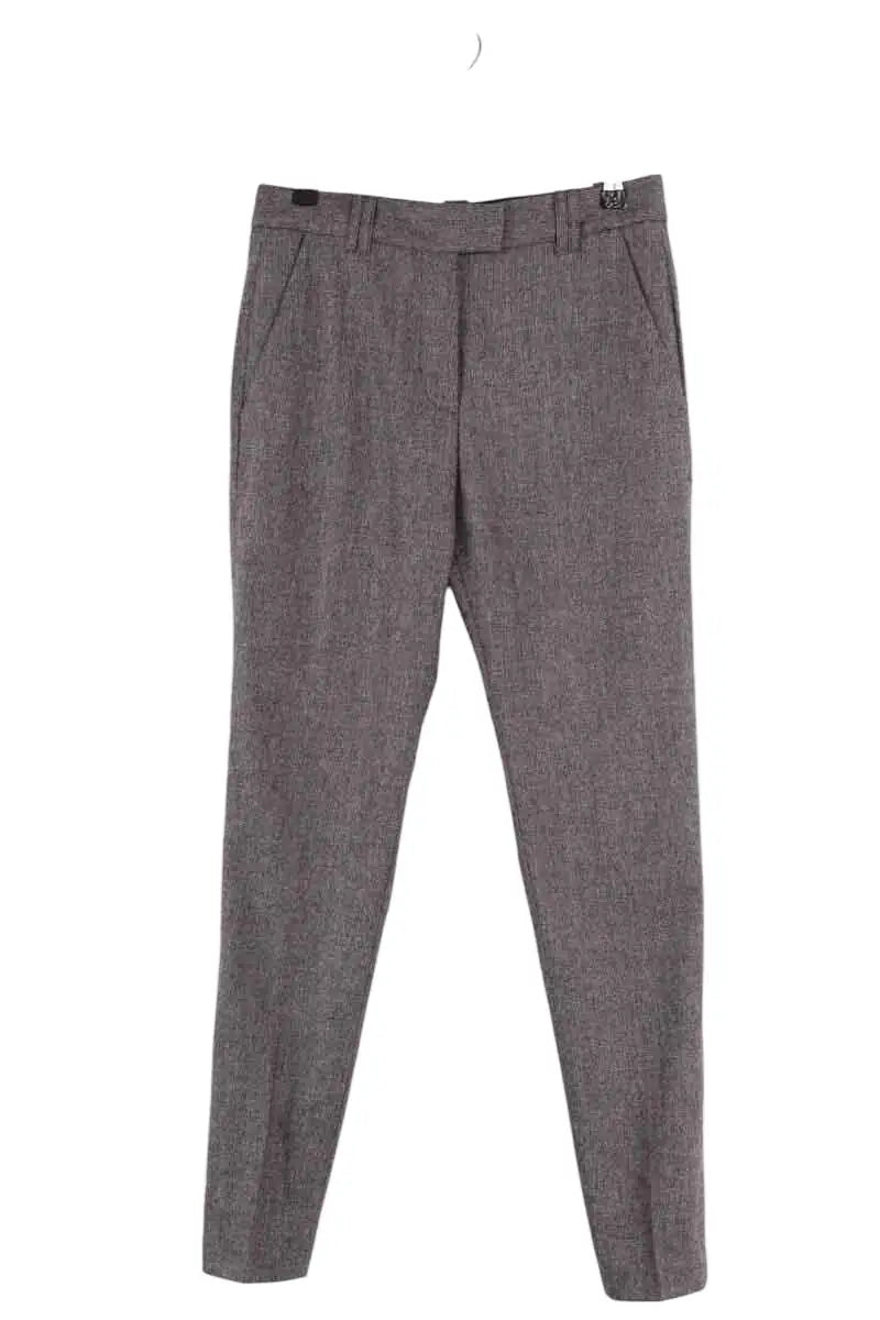 Pantalon droit Barbara Bui Noir en Laine, taille XS - Seconde Main