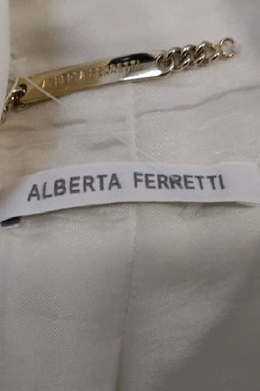 Blazer Alberta Ferretti  Blanc
