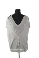 Gilet Sandro  Gris