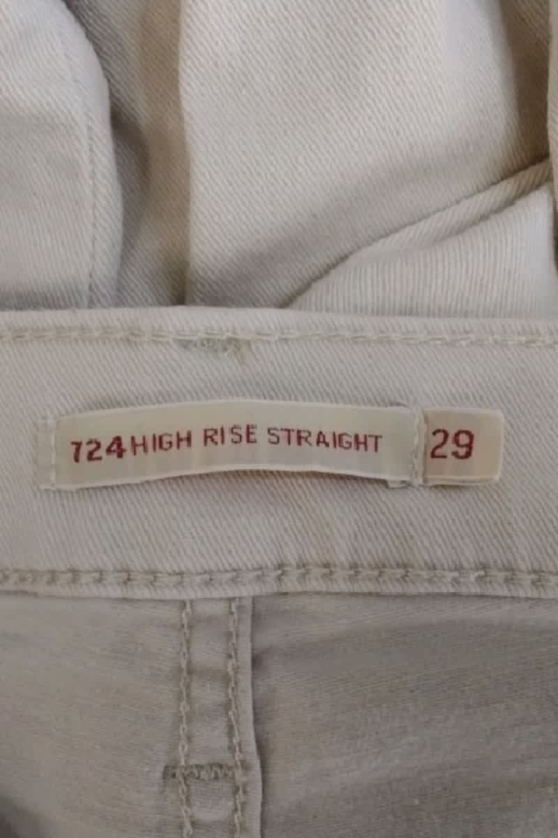 Jean droit Levi's  Beige