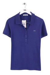 Polo Lacoste Bleu en Coton, taille XS - Seconde Main