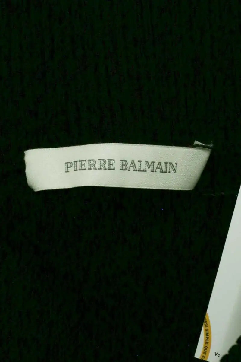 Jupe Balmain Noir en Synthétique