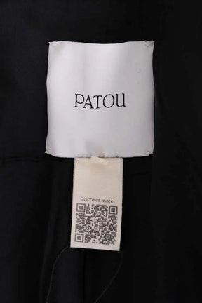 Veste Patou Noir en Laine