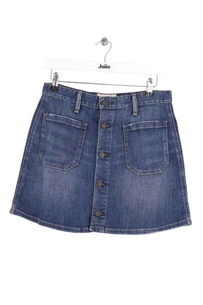 Mini jupe Ralph Lauren Bleu en Coton, taille M - Seconde Main