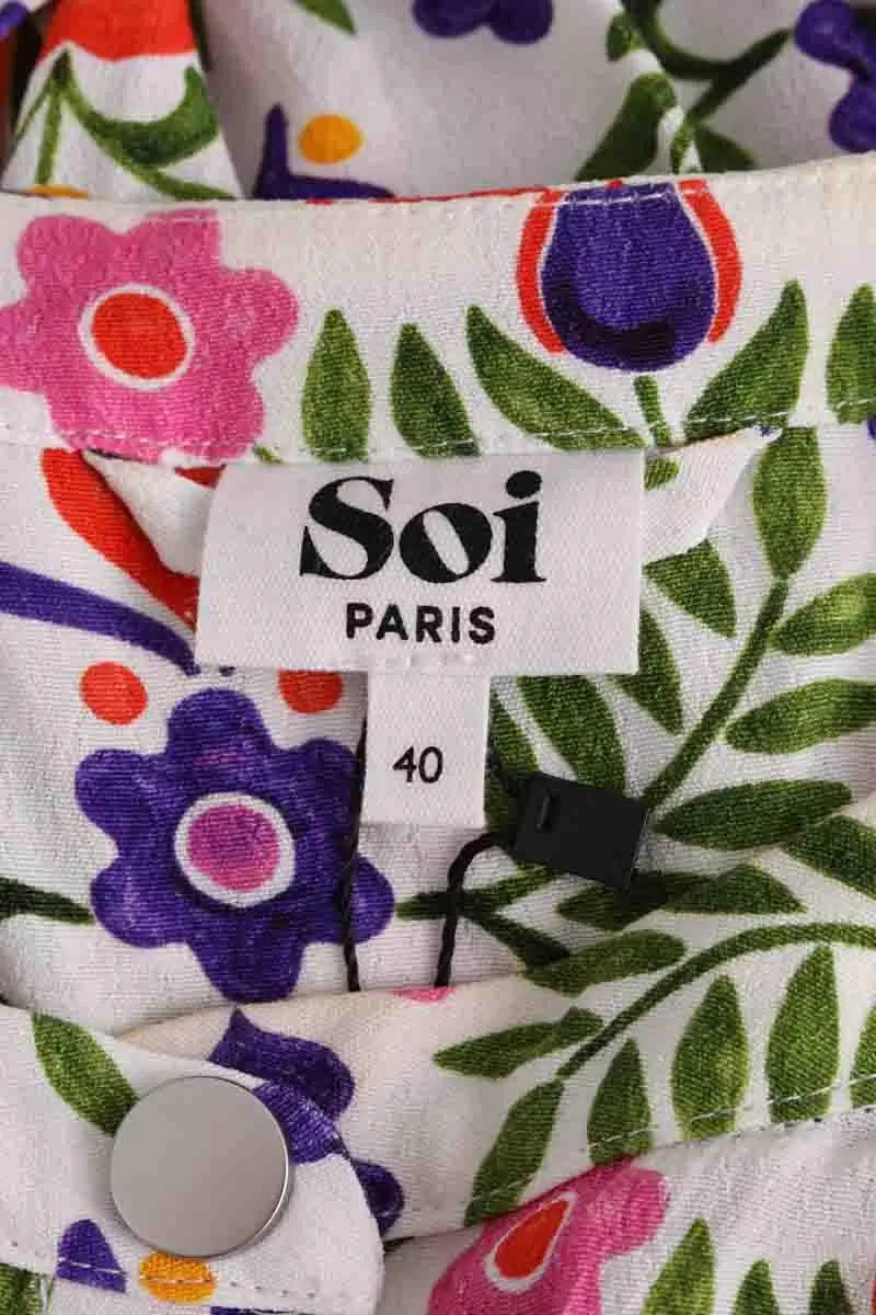 Robe Soi Blanc en Viscose