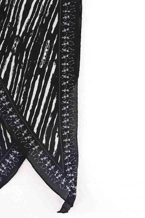 Écharpe Zadig & Voltaire Noir en Soie