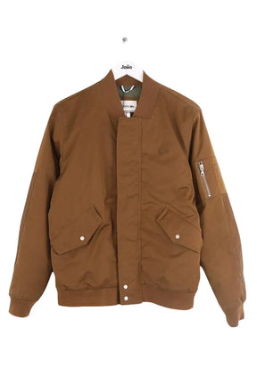 Blouson Lacoste Marron en Coton, taille S - Seconde Main