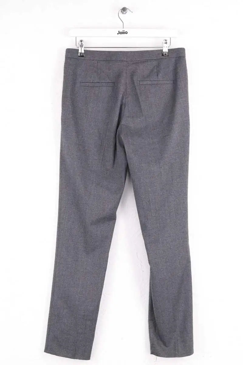 Pantalon droit Maje Gris en Laine