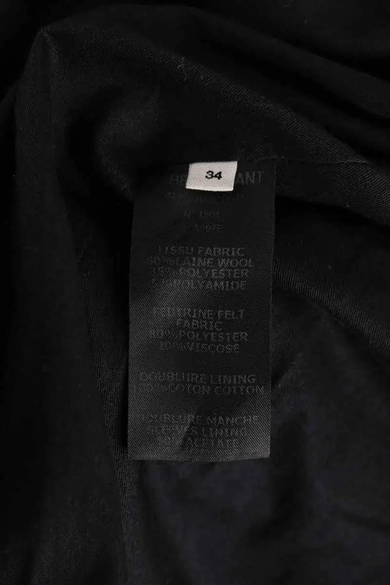 Manteau Isabel Marant Étoile Noir en Laine