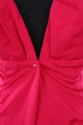 Robe Jacquemus Calvi Rose en Viscose