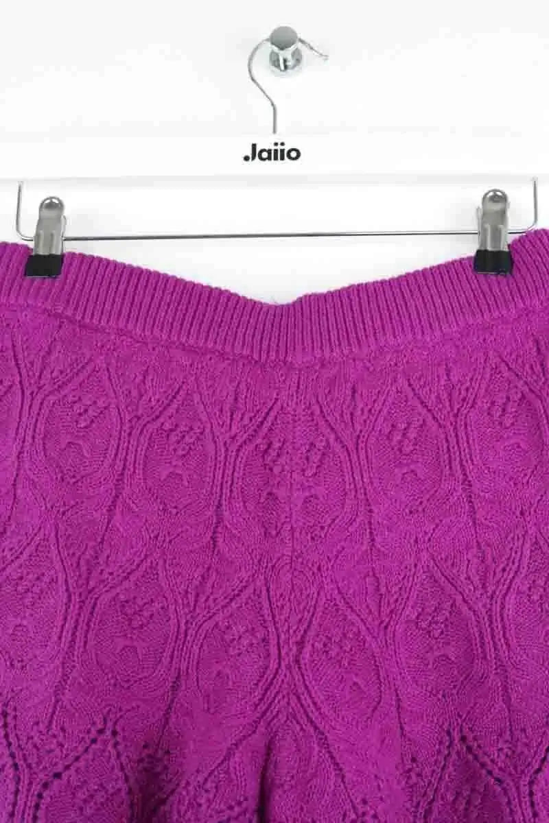 Mini short Sézane Lula Violet en Coton