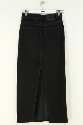 Jupe Maje Noir en Coton