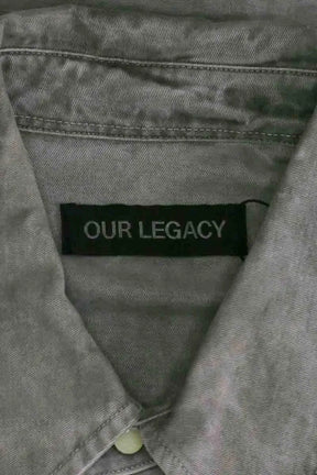 Chemise Our Legacy Gris en Coton