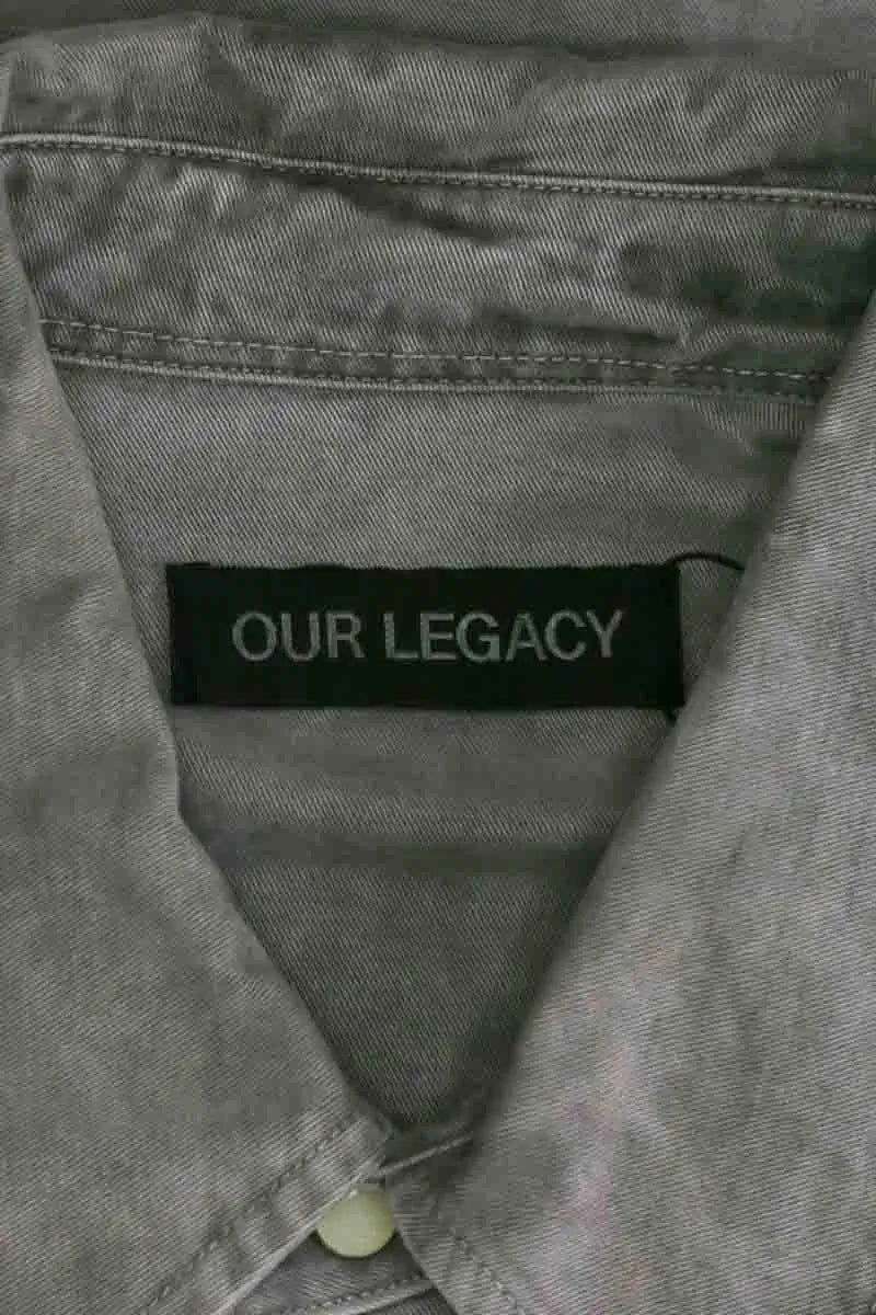 Chemise Our Legacy Gris en Coton