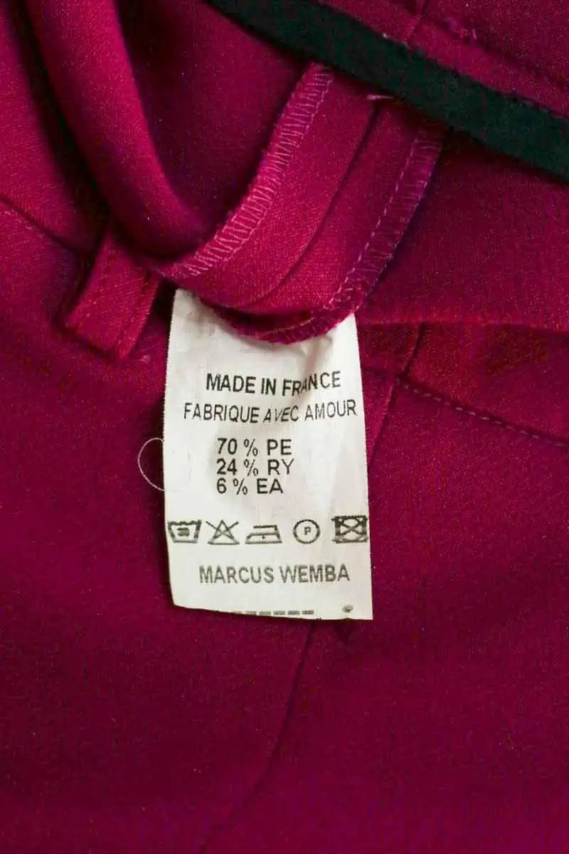 Pantalon large Modetrotter Rose en Synthétique