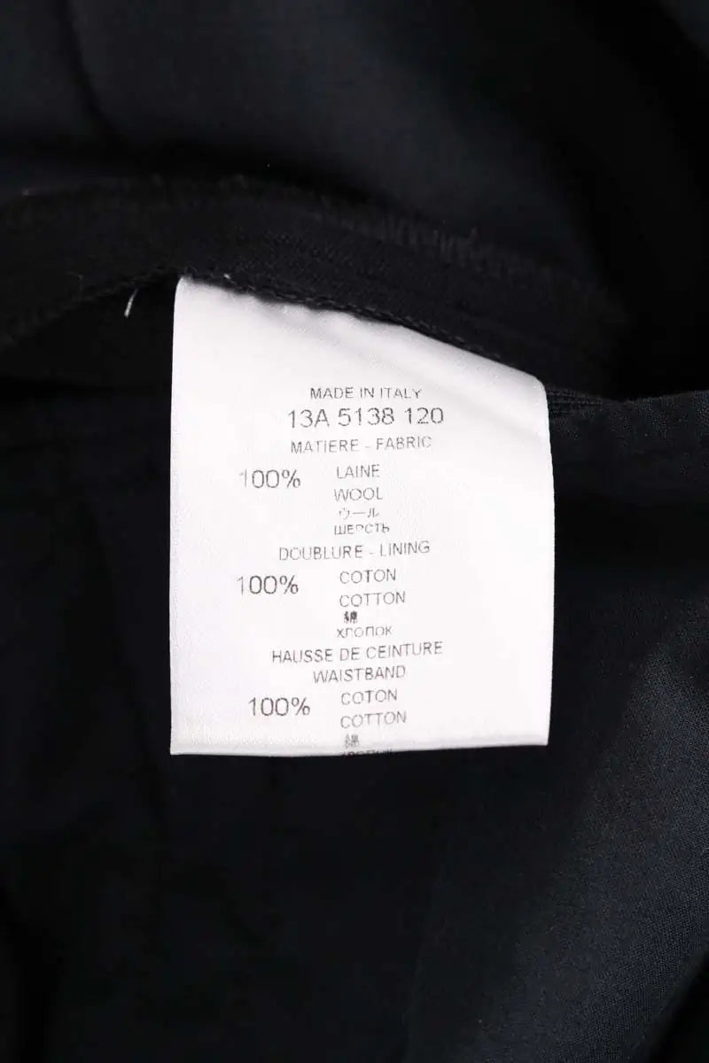 Pantalon droit Givenchy Noir en Laine