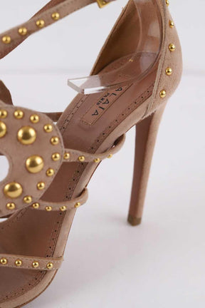 Talons Alaïa  Rose