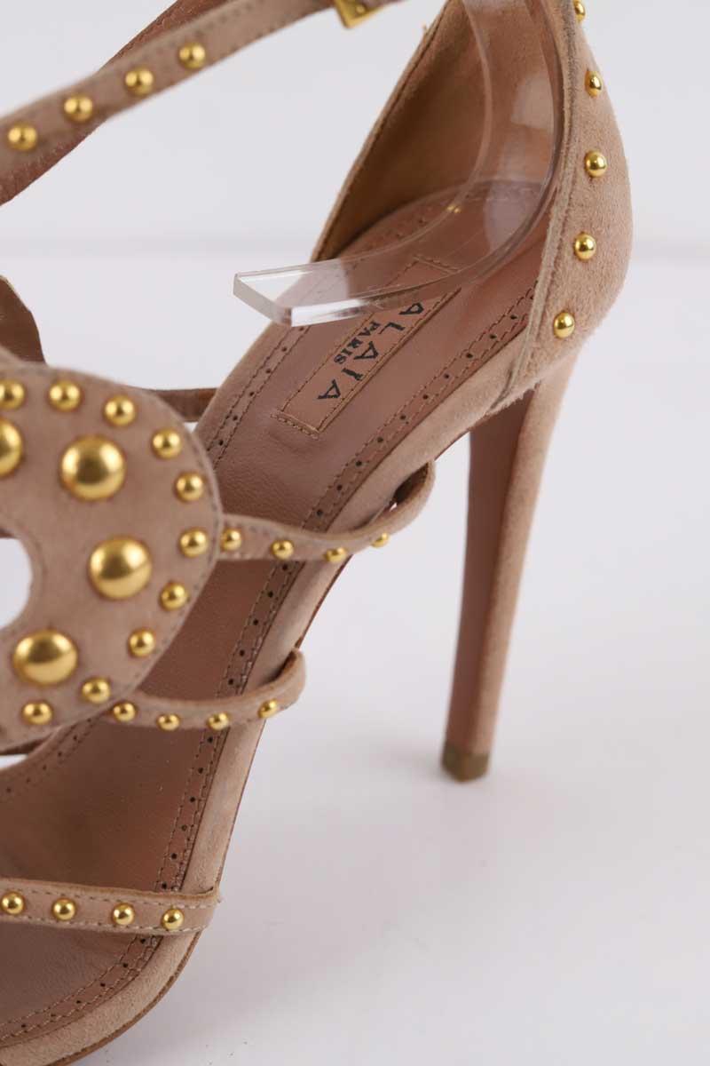 Talons Alaïa  Rose