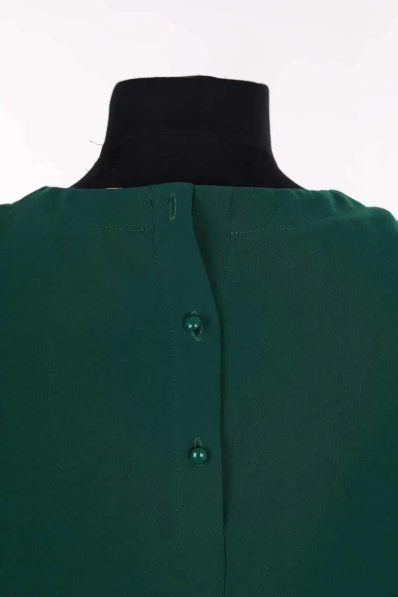 Blouse Sézane Vert en Synthétique