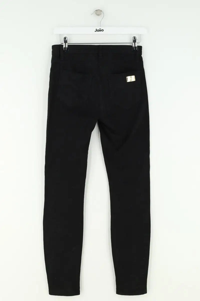 Jean slim Elisabetta Franchi Noir en Coton