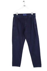 Jean droit Etudes Bleu en Coton, taille M - Seconde Main