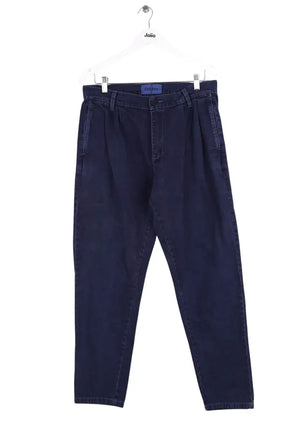 Jean droit Etudes Bleu en Coton, taille M - Seconde Main