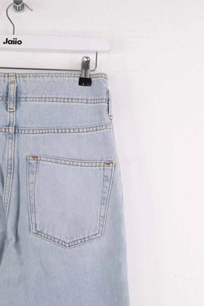 Jean droit Claudie Pierlot Bleu en Coton