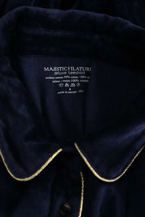 Chemise Majestic Filatures  Marine