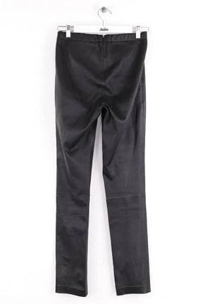 Pantalon slim Zadig & Voltaire Noir en Cuir
