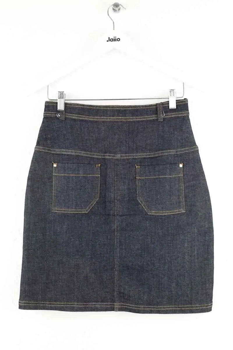 Mini jupe Carven Marine en Coton
