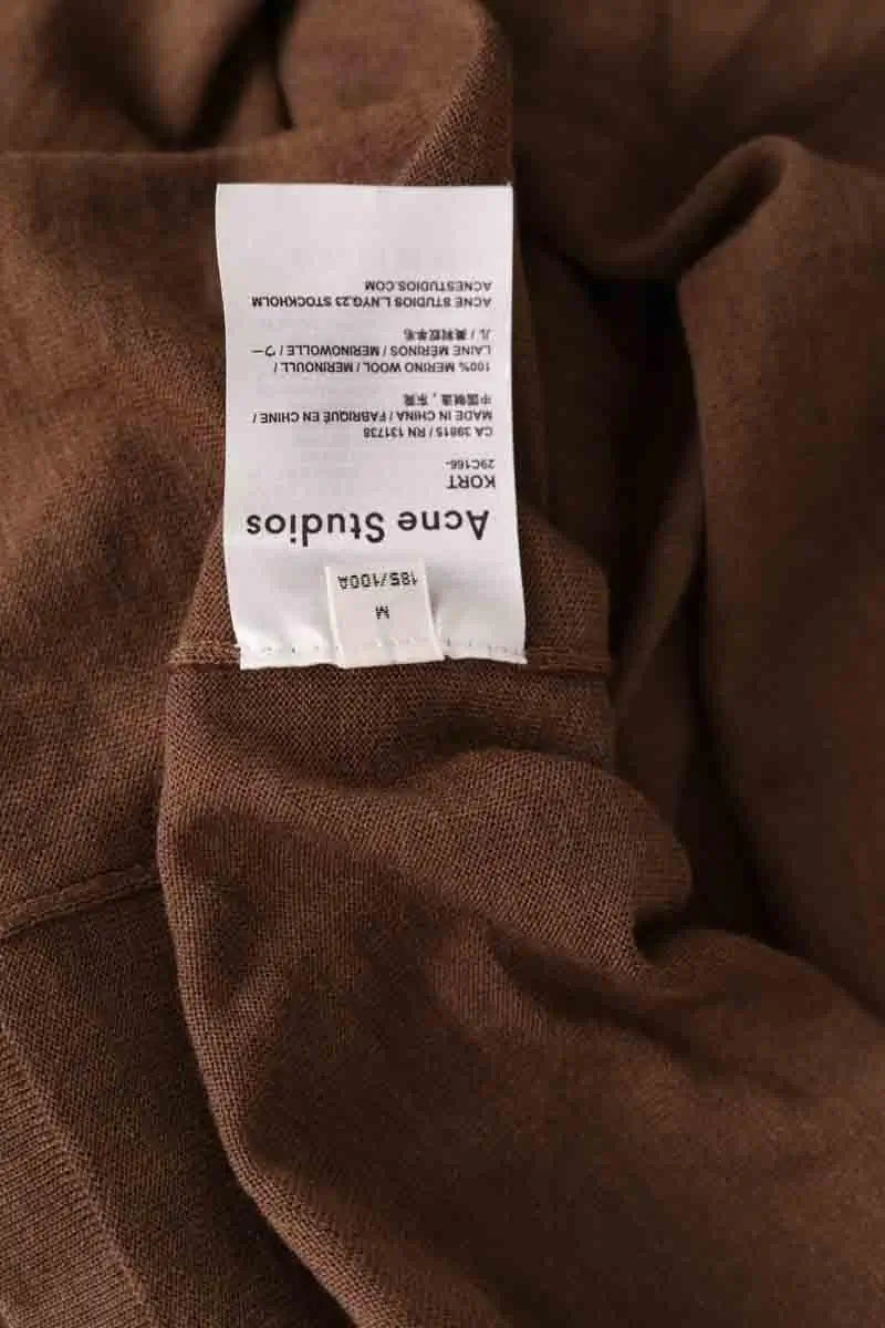 Pull Acne Studios Marron en Laine