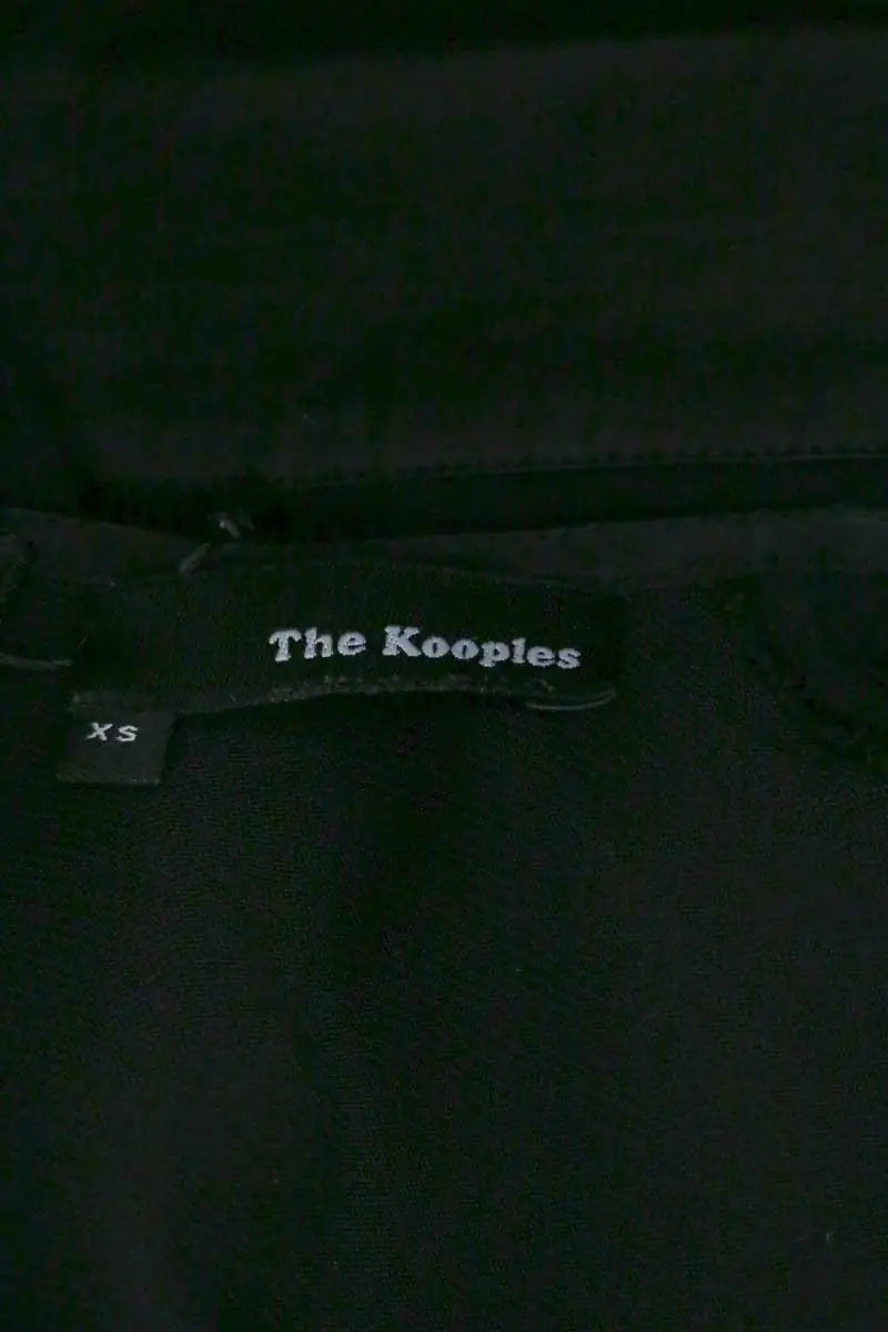Robe The Kooples Noir en Synthétique