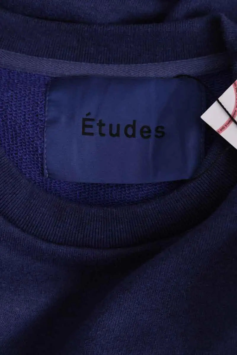 Sweatshirt Etudes Bleu en Coton