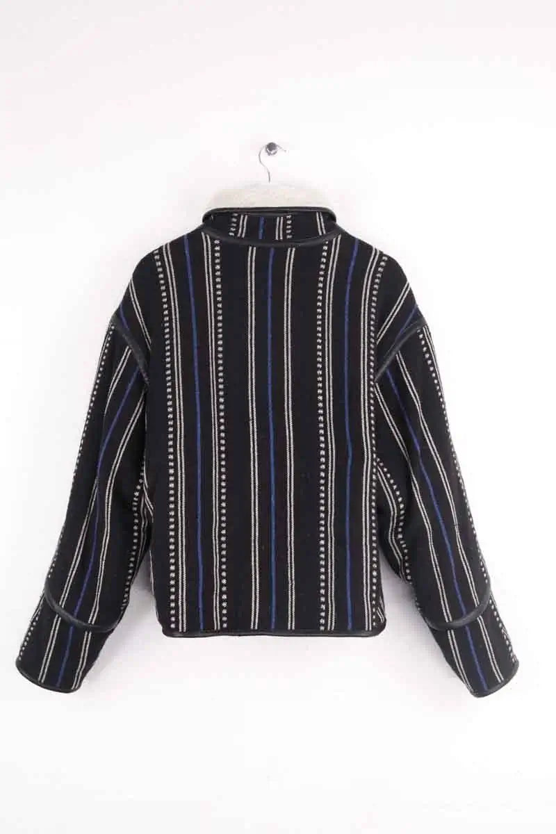 Manteau Isabel Marant Noir en Tissu