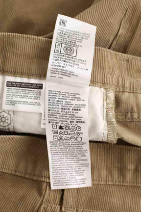 Jean droit Levi's  Beige