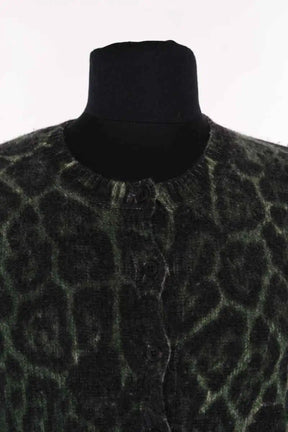 Cardigan Samantha Sung Vert en Cachemire