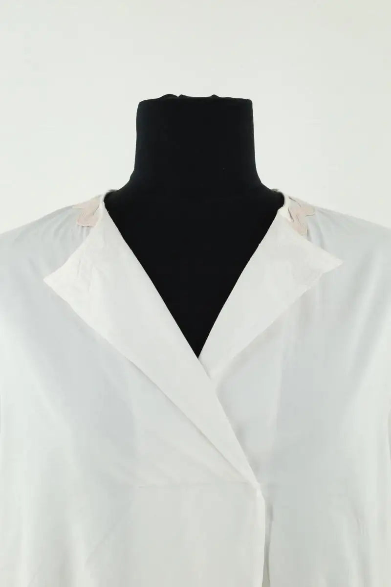 Blouse Laurence Bras Beige en Coton