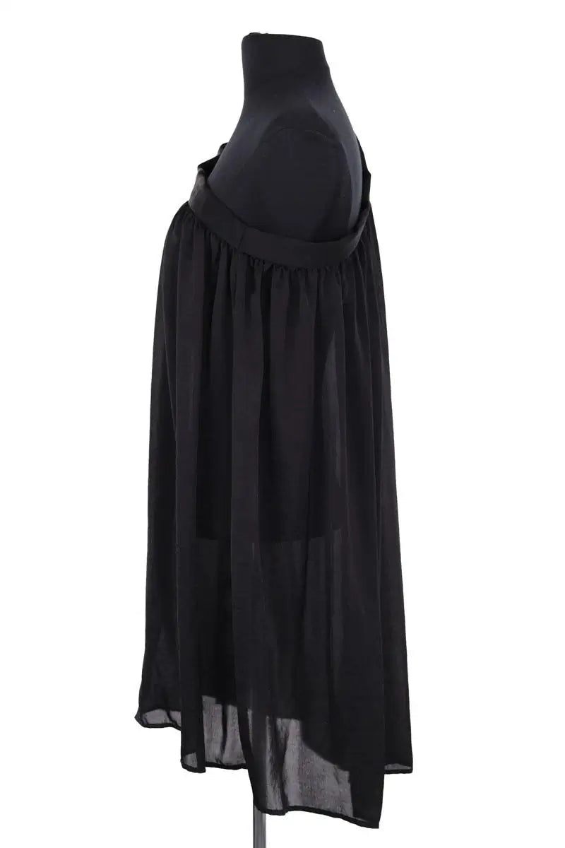 Robe Carioca Porto-Vecchio Noir en Synthétique