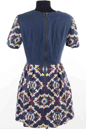 Robe Manoush Marine en Coton