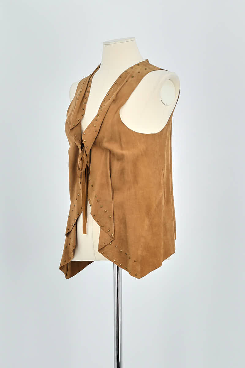 Tops sans manche Sandro  Marron