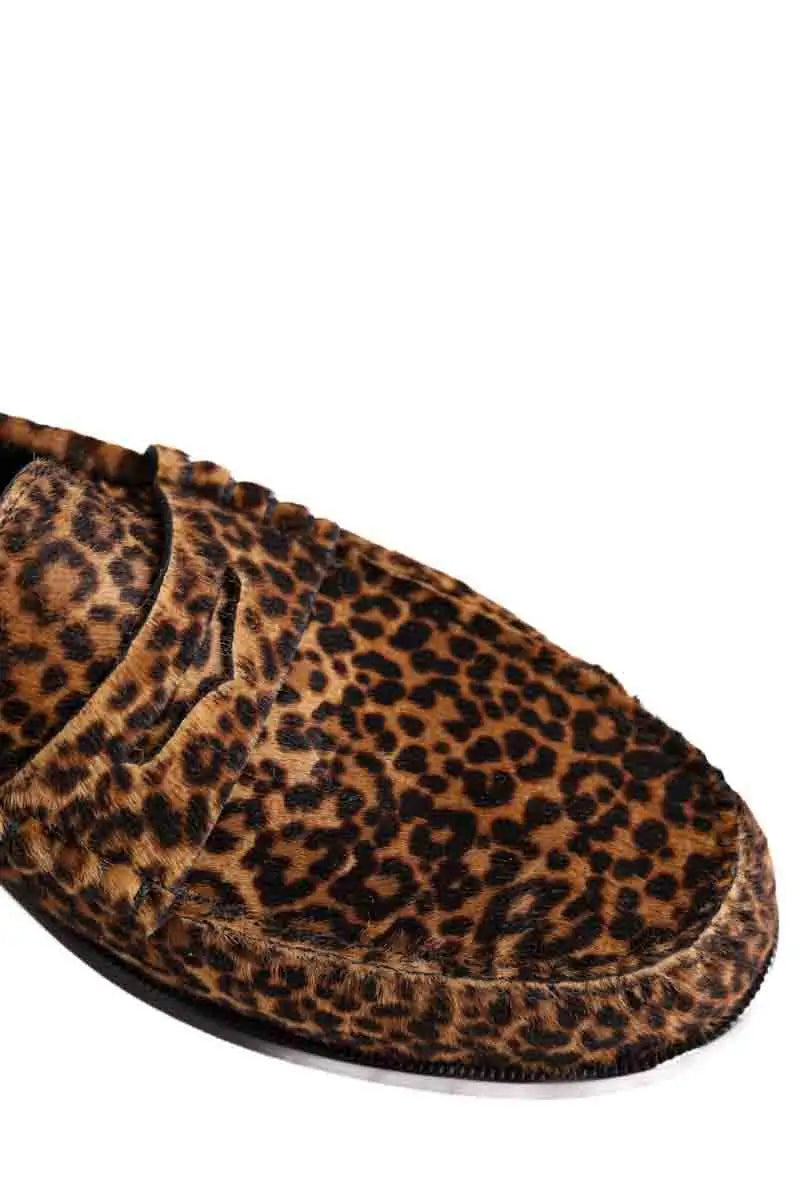 Mocassins Saint Laurent Marron en Cuir