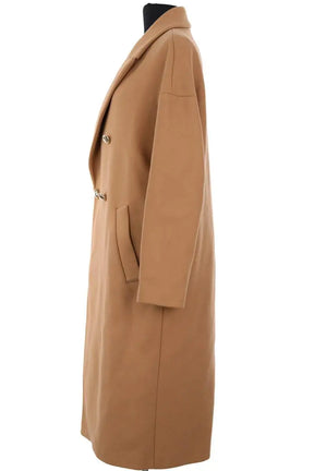 Manteau Tara Jarmon Camel en Laine