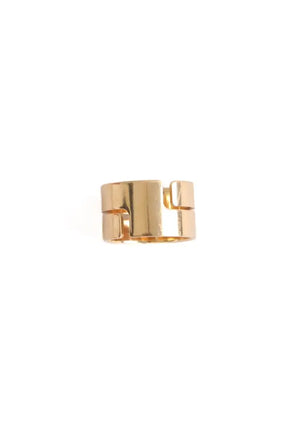 Bague Dinh Van Seventies moyen modèle Doré en Or jaune