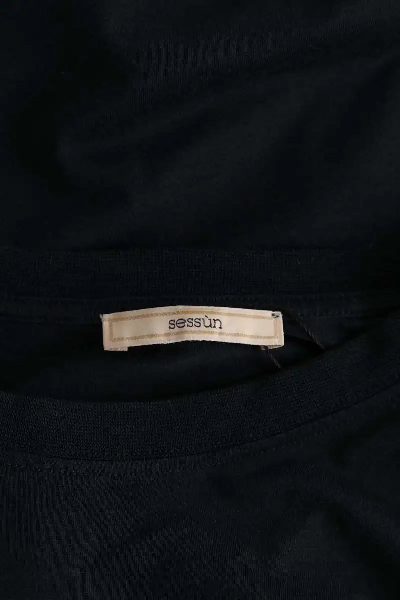 T-shirt Sessun Noir en Synthétique