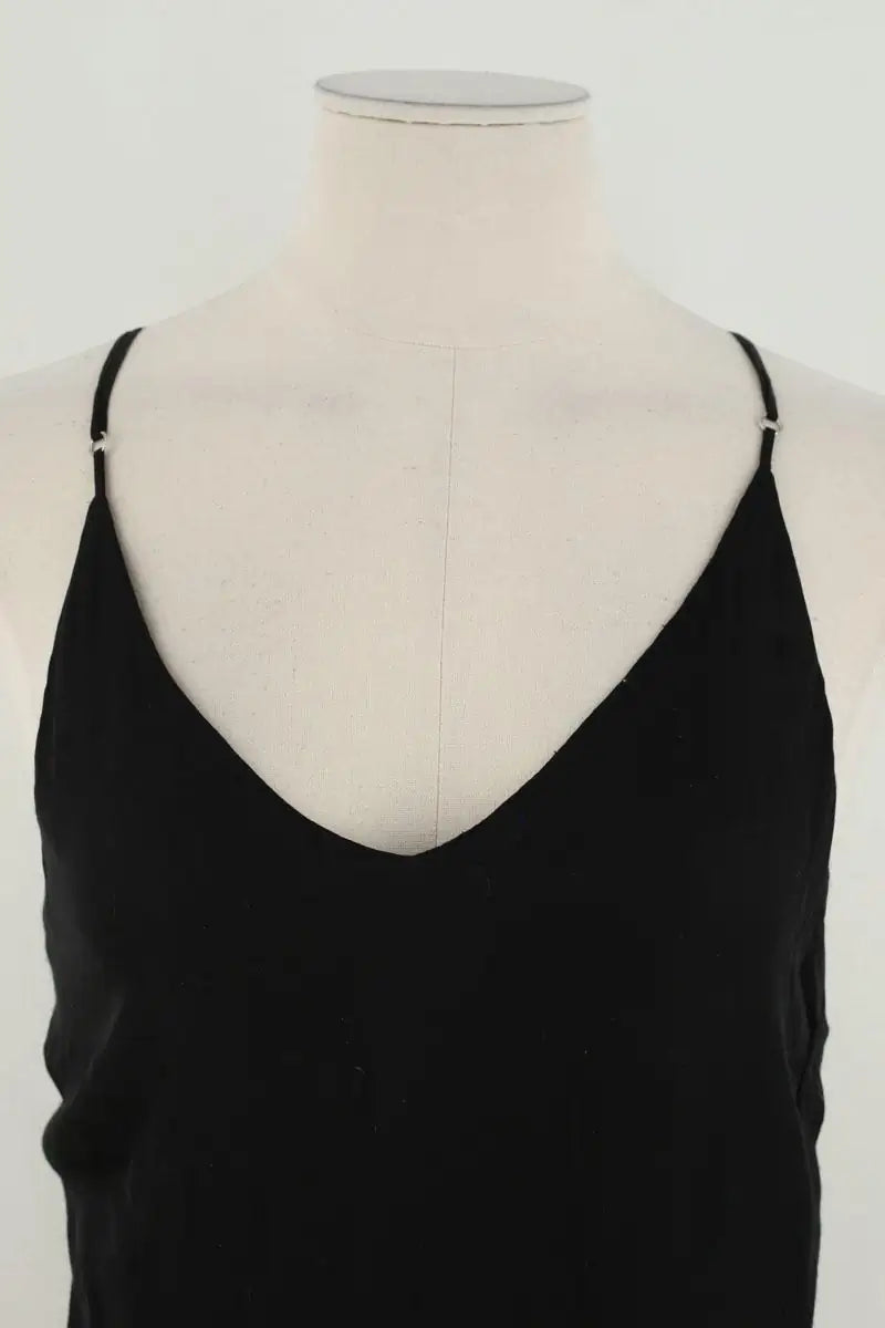 Robe Sandro Noir en Viscose