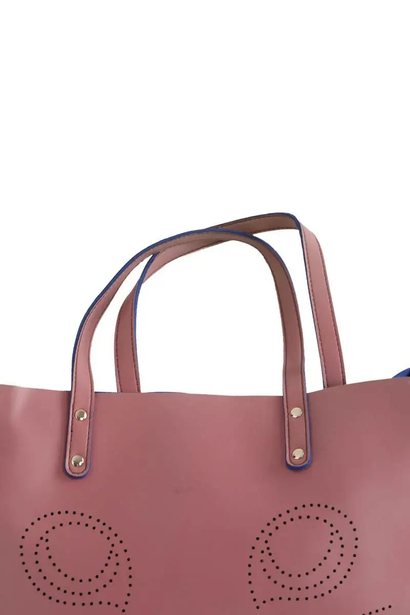 Cabas Paul & Joe Rose en Cuir