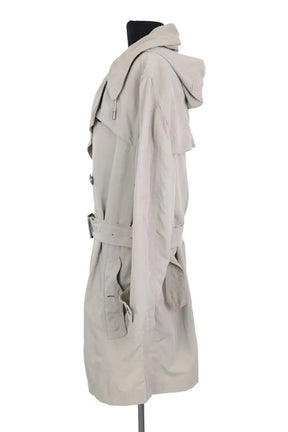 Trench-coat Burberry Beige en Synthétique