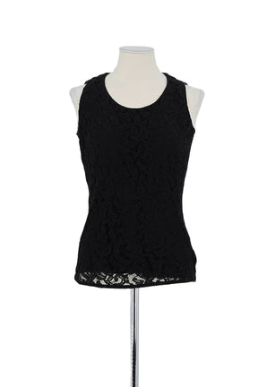 Top sans manche Armani  Noir