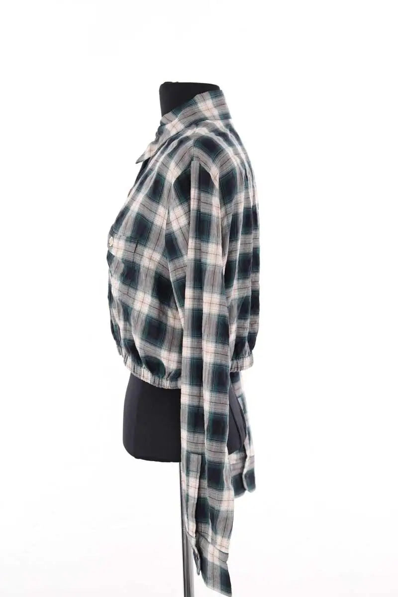 Blouse Maje Vert en Coton