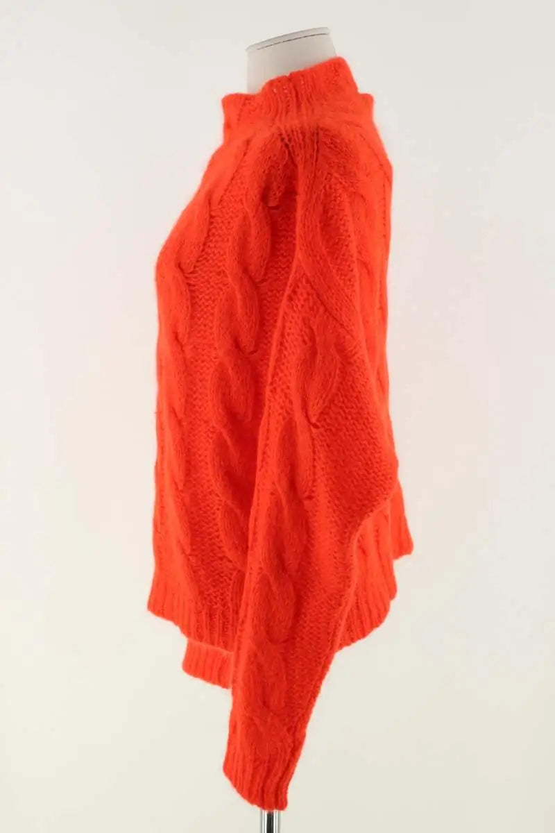 Pull Roseanna Orange en Synthétique